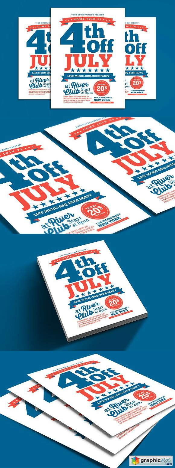 4th Of July Flyer 2608221
