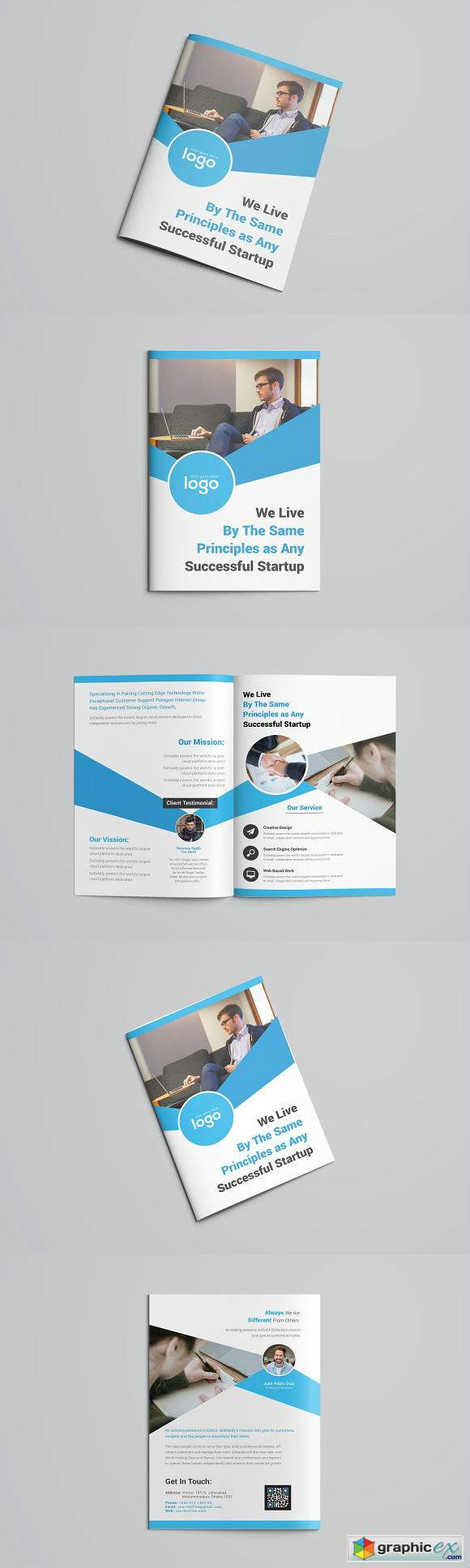 Creative Business Bifold Brochure