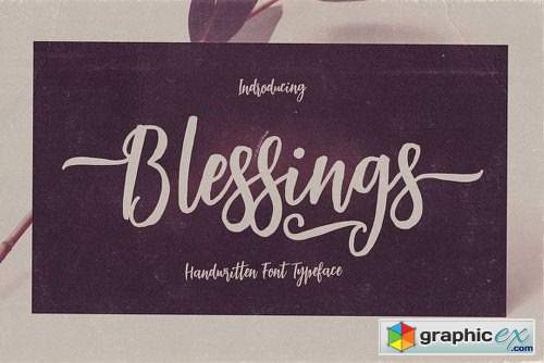 Blessings Font