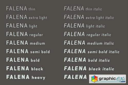 Falena Font Family