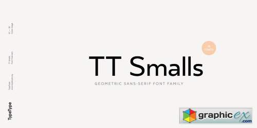 TT Smalls Font Family - 18 Fonts