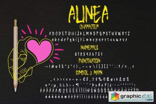 Alinea Typeface Font