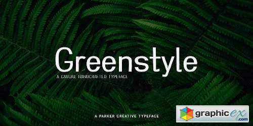 Greenstyle Font Family - 5 Fonts