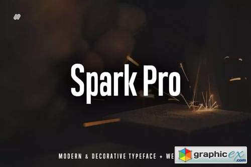 Spark Pro - Decorative Typeface + WebFont