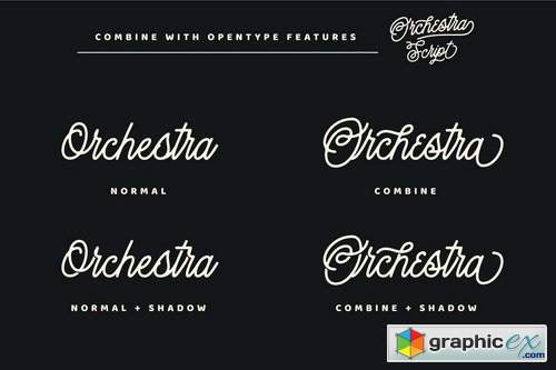 Orchestra Script Font