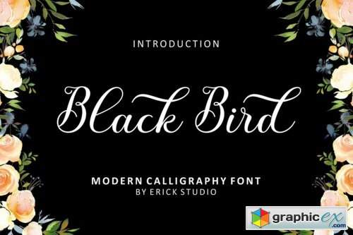 Black Bird Font