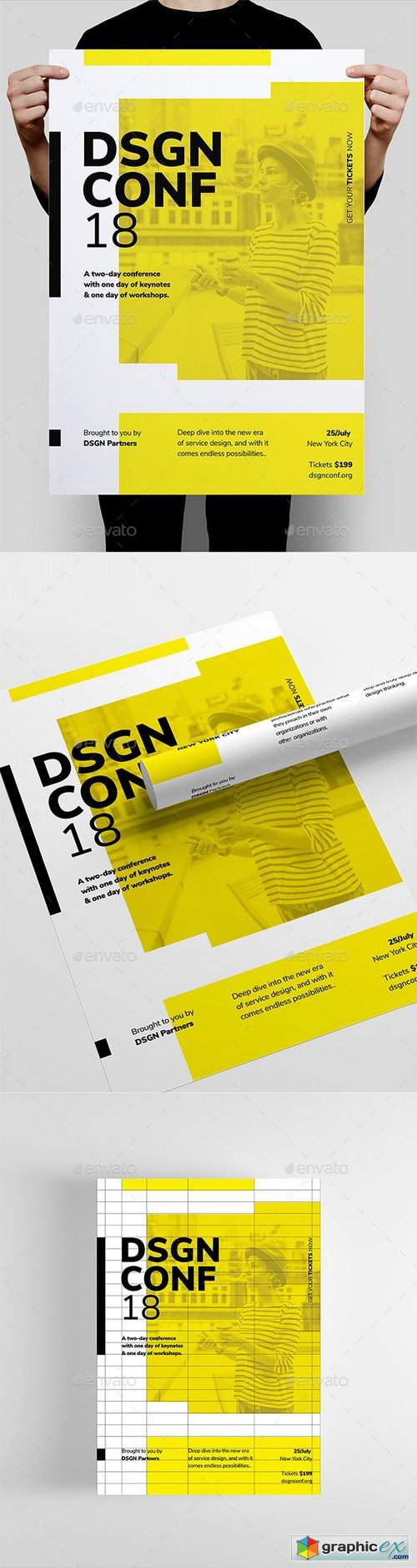 DSGN Series 9 Poster / Flyer Template