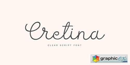 Cretina Family - 2 Fonts