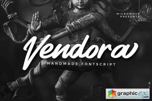 Vendora - Handmade Font
