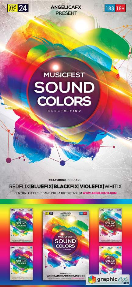 Music Fest Sound Colors