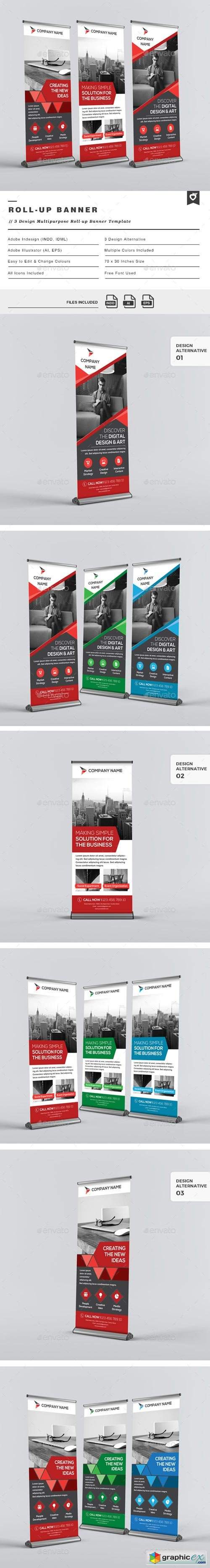Multipurpose Roll-up Banners