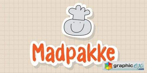 Madpakke Font Family - 2 Fonts