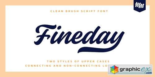Fineday Family - 4 Fonts