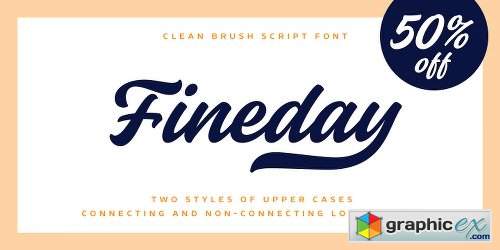 Fineday Family - 4 Fonts