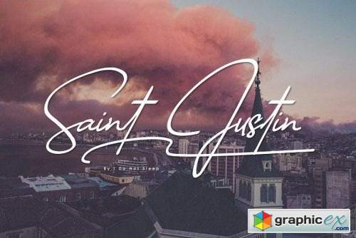 Saint Justin Font Family - 3 Fonts