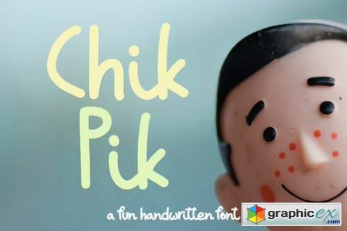 Chik Pik - 2 Fonts