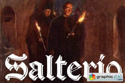 Salterio - 3 Fonts