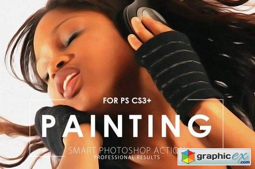 Realistic Painting Photoshop Action V.2