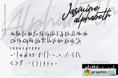 Jasmine Font Family - 2 Fonts