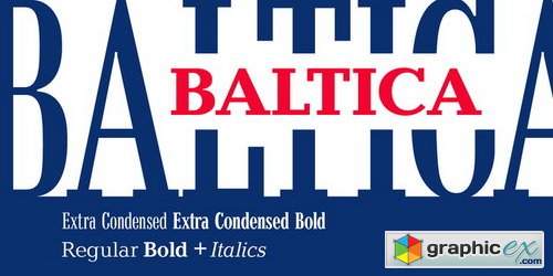 Baltica Font Family