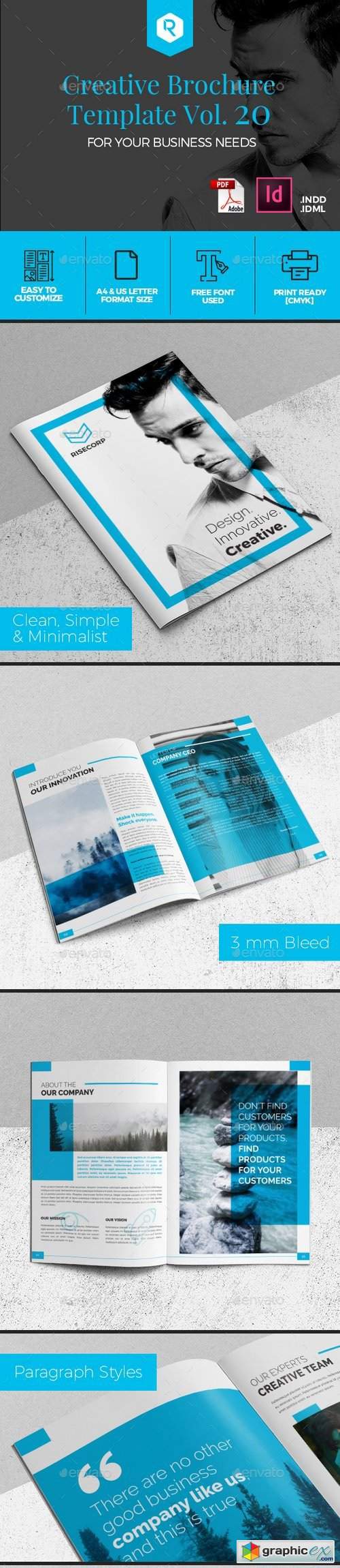 Creative Brochure Template Vol. 20