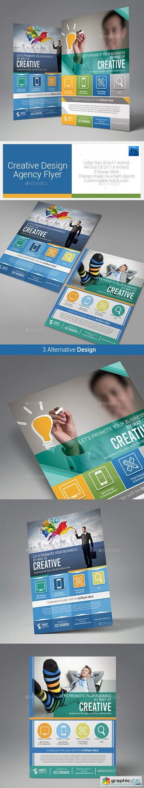 Creative Design Agency Flyers 10147959
