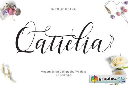 Qatielia Family - 5 Fonts
