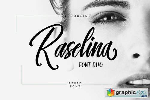 Raselina Font Duo Font Family - 2 Fonts