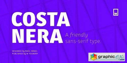 Costanera Font Family - 32 FONTS