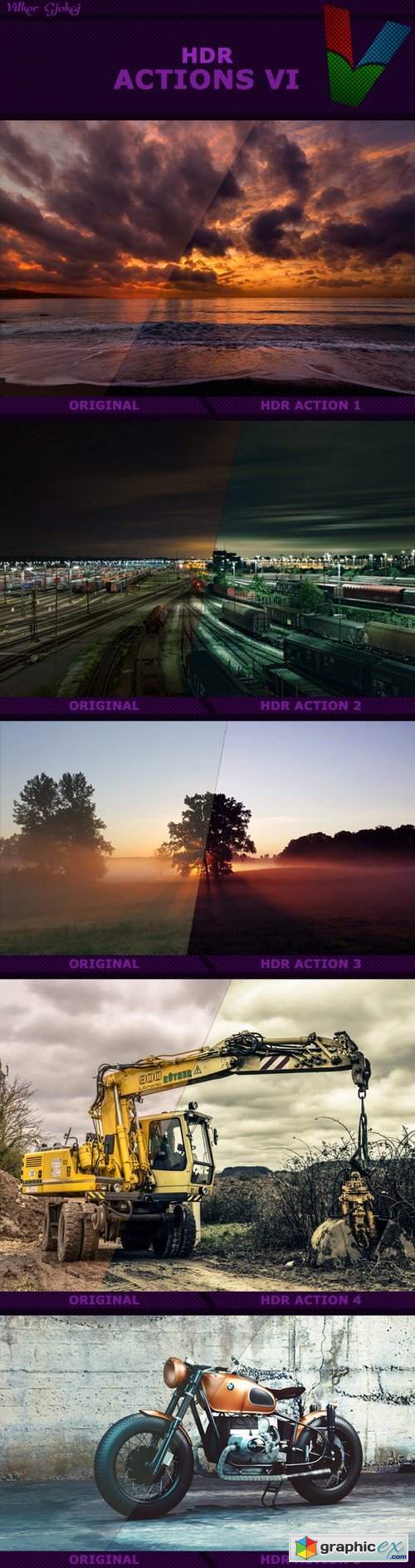 HDR Actions VI