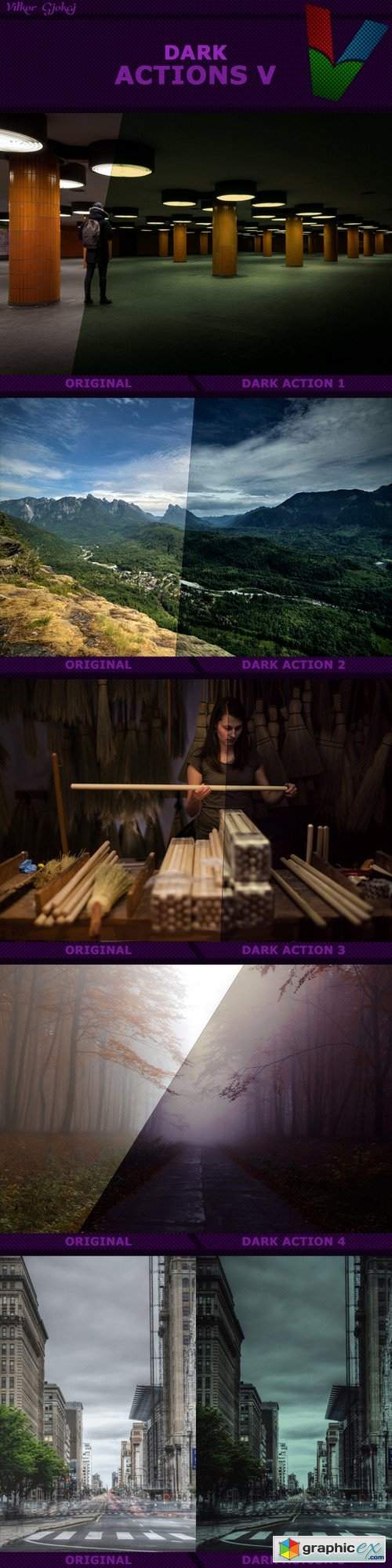 Dark Actions V