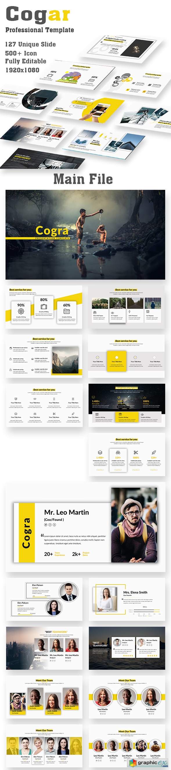 Cogra Professional PowerPoint Template