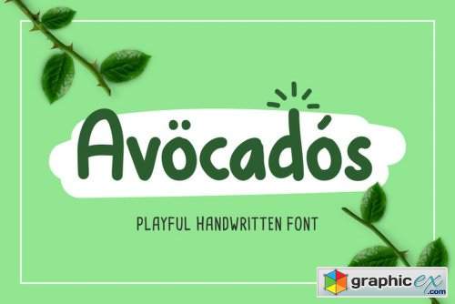 Avocados Font