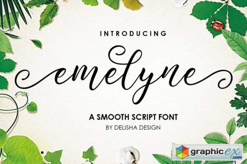 Emelyne Script Font