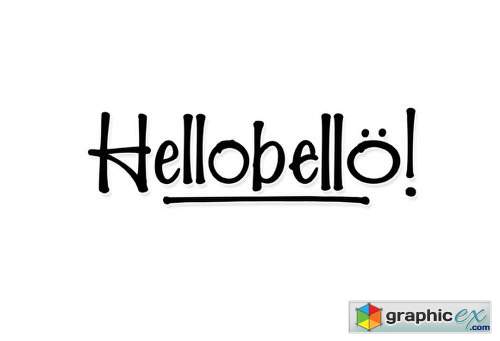 Hellobello! - 3 Fonts