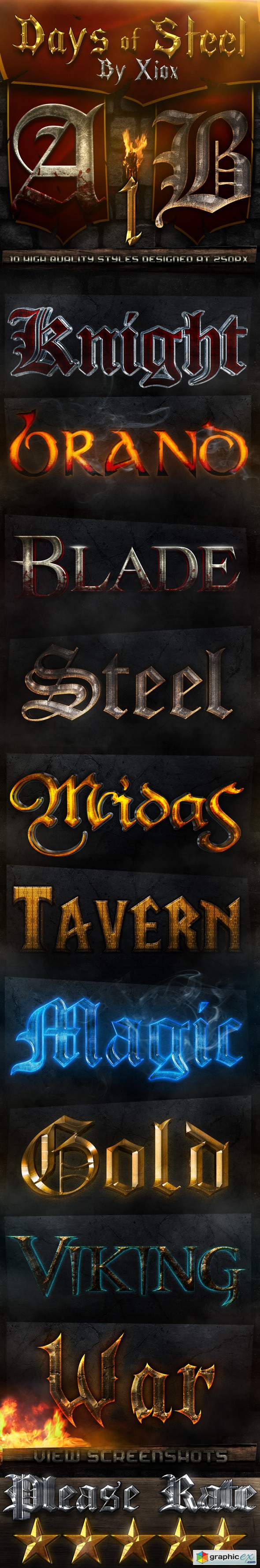 Days of Steel - Style Pack 1-