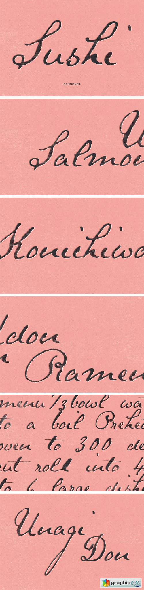 Schooner Script Font