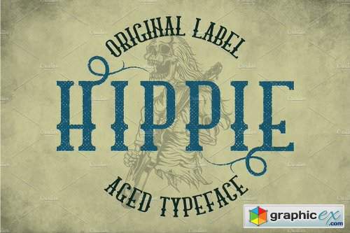 Hippie Modern Label Typeface
