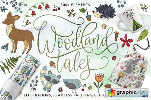 Woodland Tales Big Graphic Set