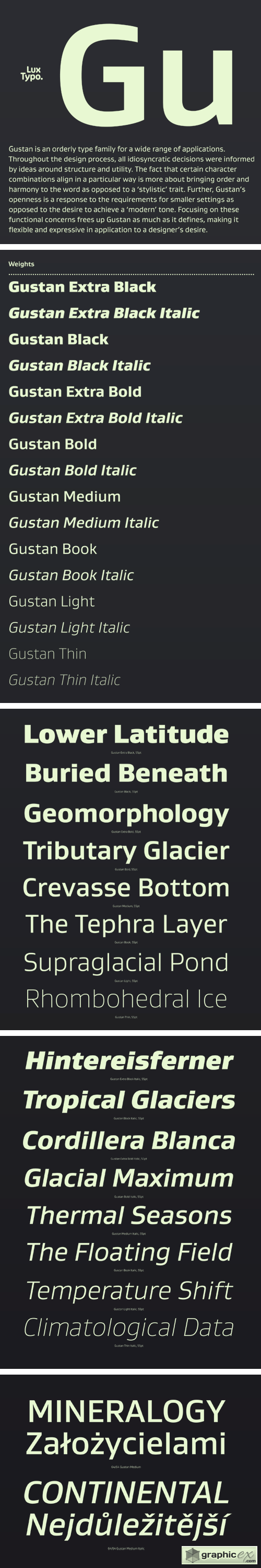 Gustan Font Family » Free Download Vector Stock Image Photoshop Icon