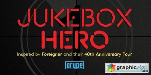 Jukebox Hero Font Family - 2 Fonts