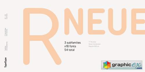 TT Rounds Neue Font Family - 54 Fonts