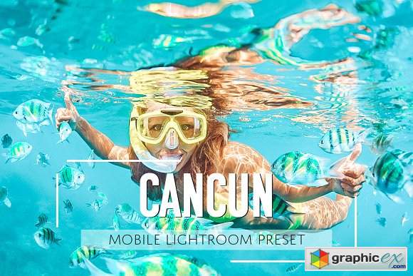 Mobile Lightroom Preset Cancun