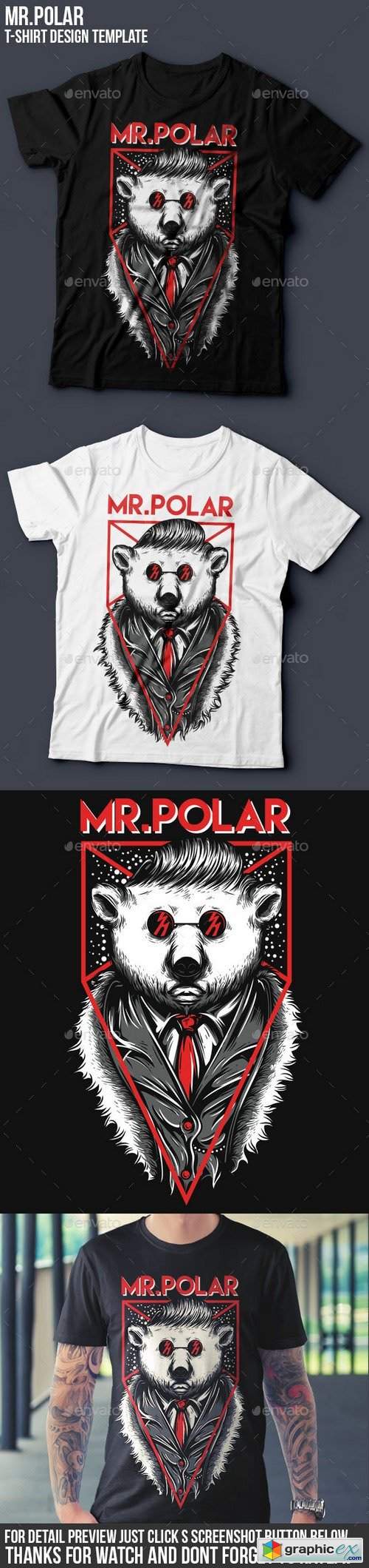 Mr.Polar T-Shirt Design