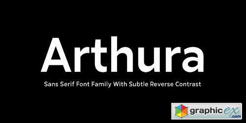 Arthura Font Family - 12 Fonts