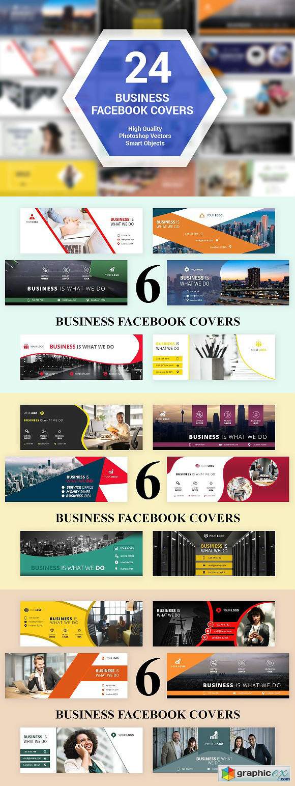24 Business Facebook Covers