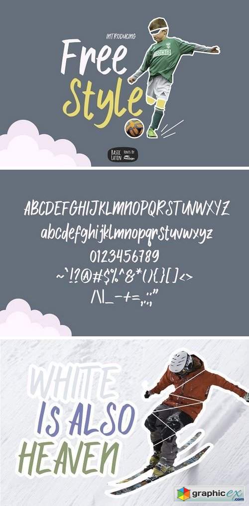 Free Style Marker Font