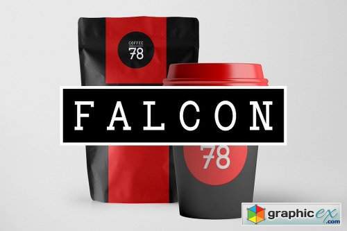 FALCON - Hybrid Slab-Serif Typeface
