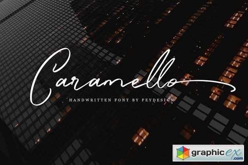 Caramello - Handwritting Script Font