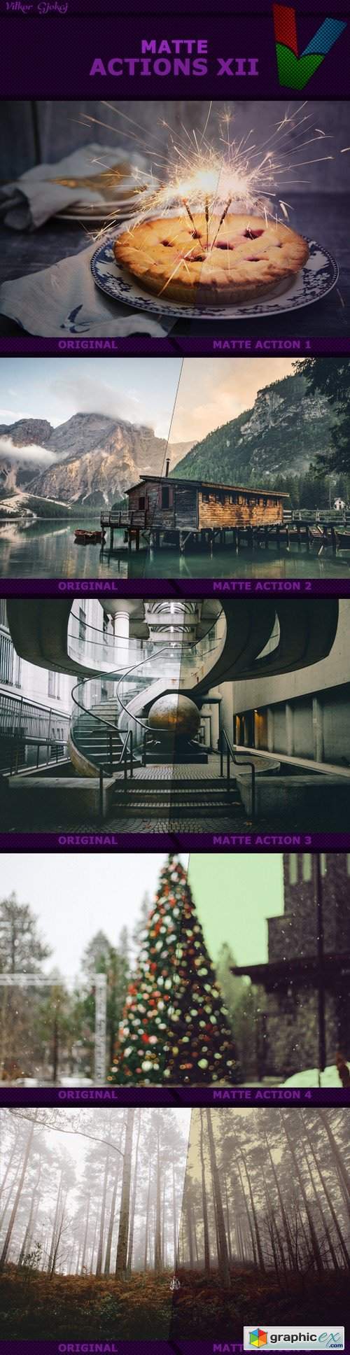 Matte Actions XII
